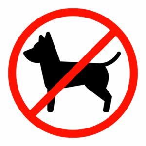 Logo interdiction chiens